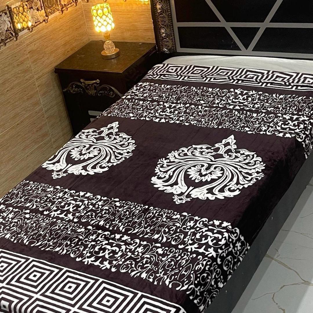 Fleece Printed Single Bed Blanket