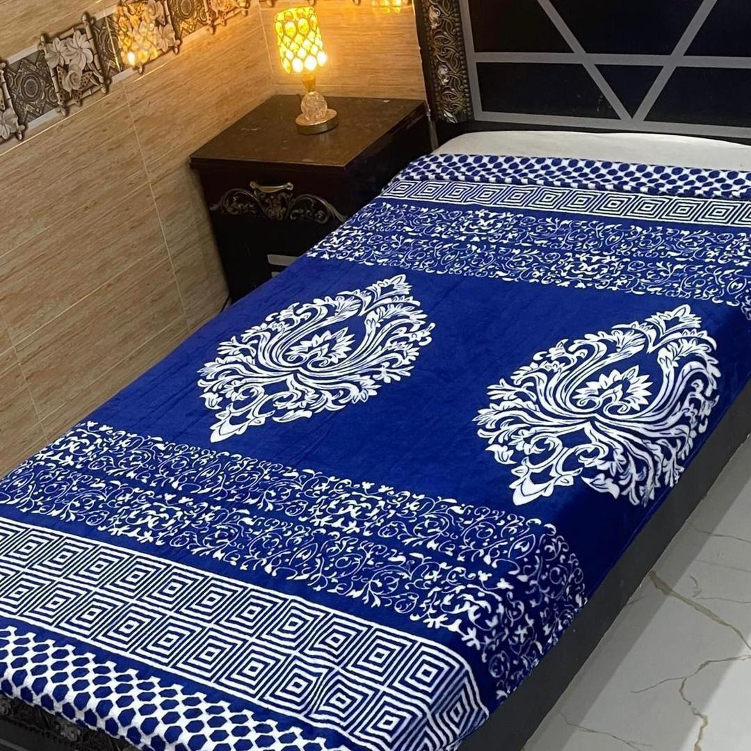 Fleece Printed Single Bed Blanket