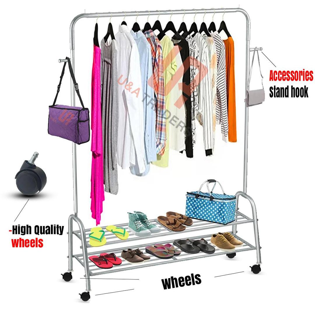 Durable Black Wardrobe Organizer - 1 Pc for Efficient Storage Solutions