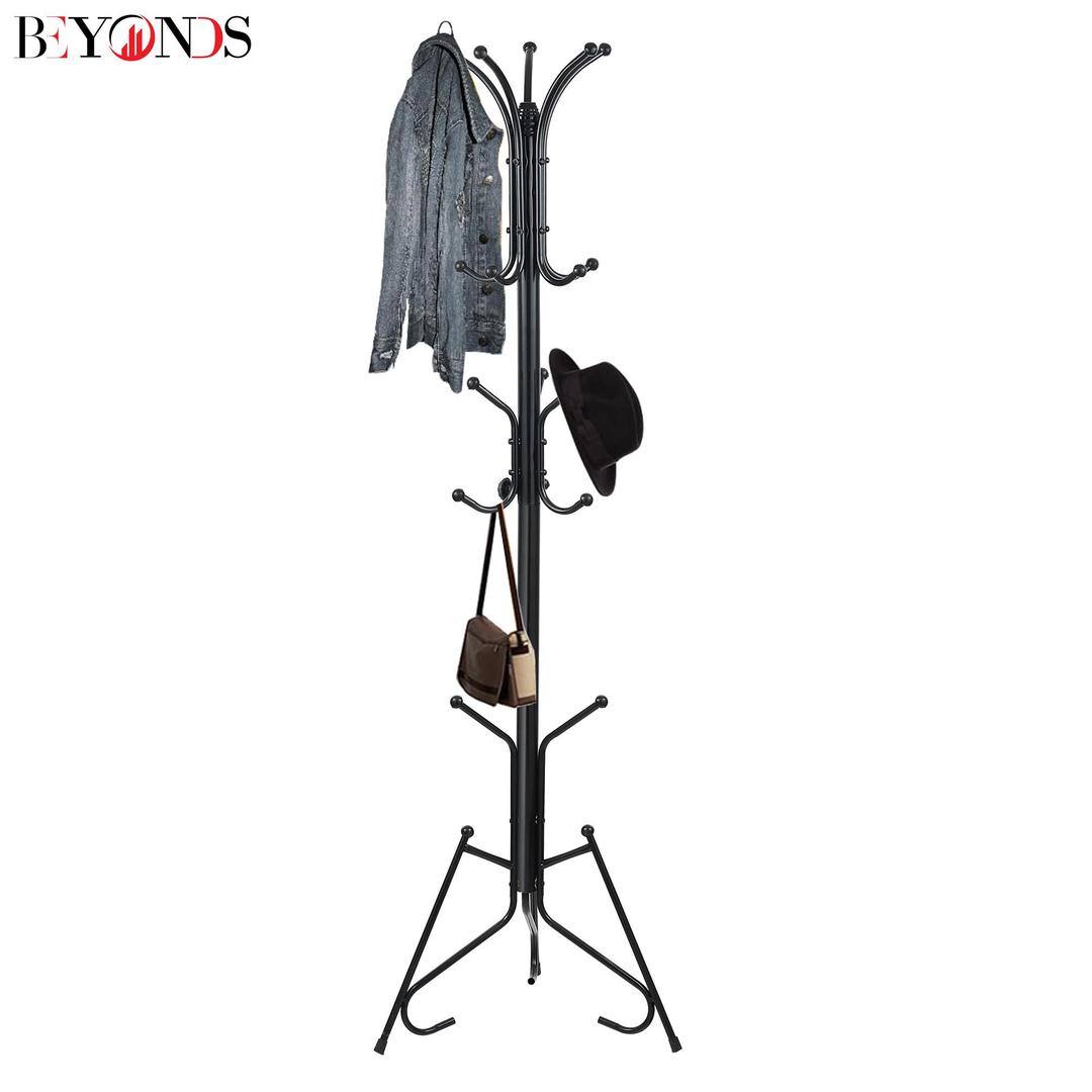 Affordable Solution For Laundry Storage – 1 Pc Black Suit Hanger