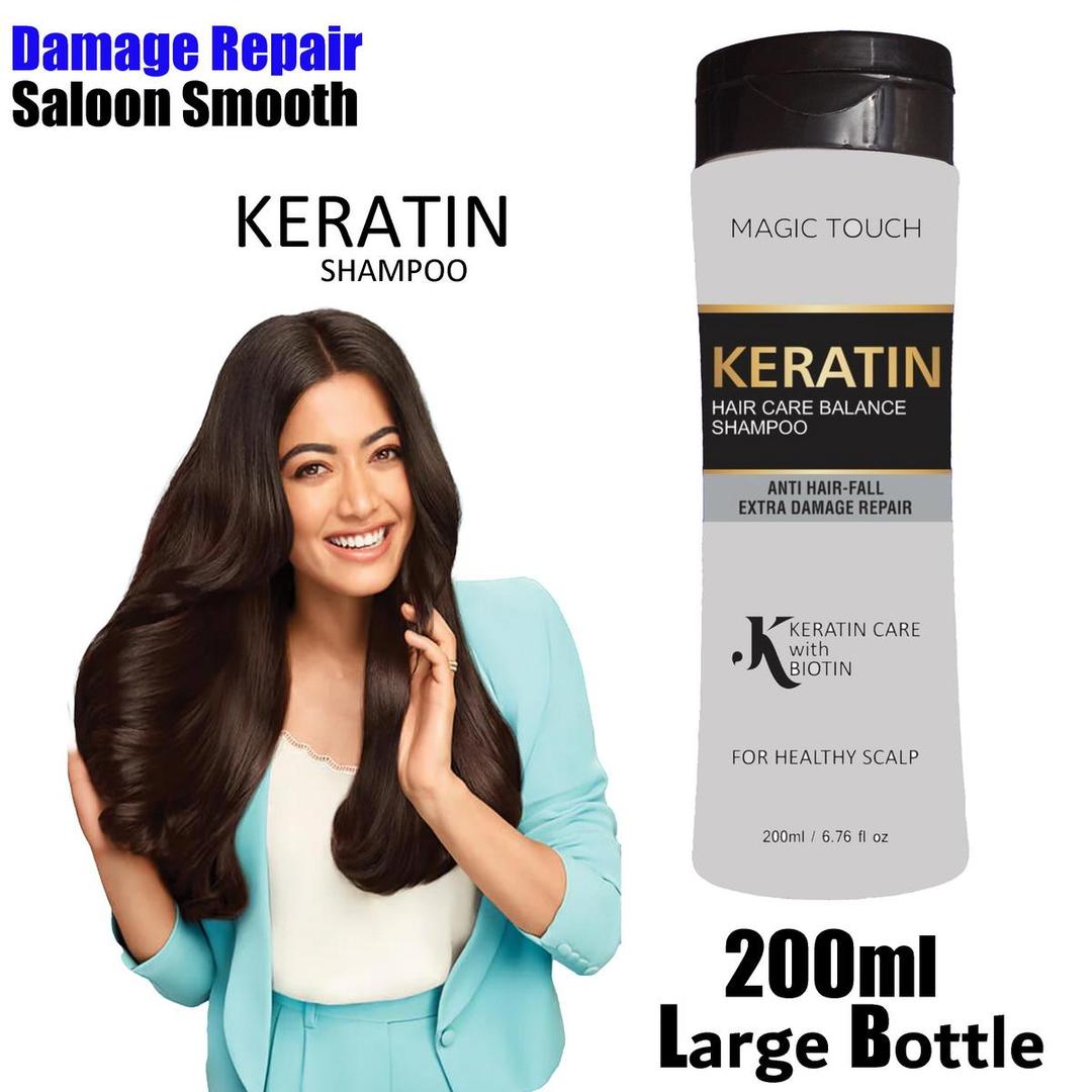 Magic Touch Keratin Shampoo Sulphate Free, 200 ml 