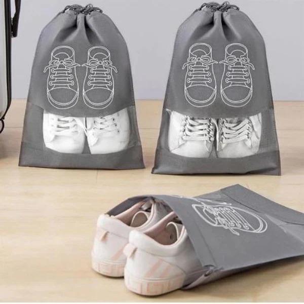 Travel Shoe Organizer Bag - 3 Pcs Durable Non-Woven Storage Solution