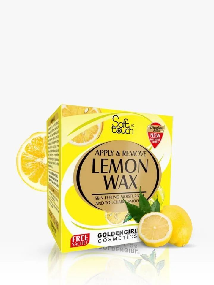 Soft Touch Hair Removing Lemon Wax, 1 Pc 
