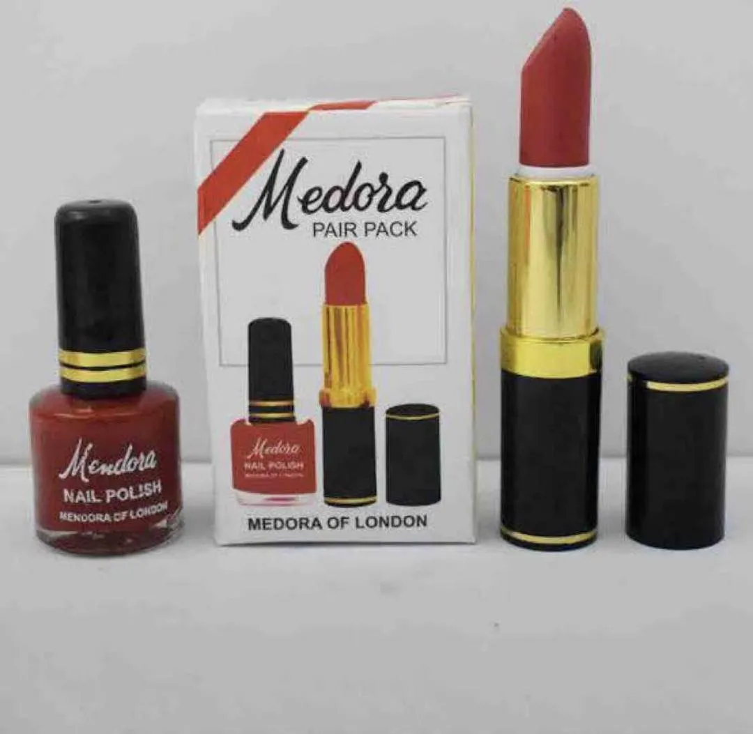 Medora 2 In 1 Lipstick & Nail Polish Deal 