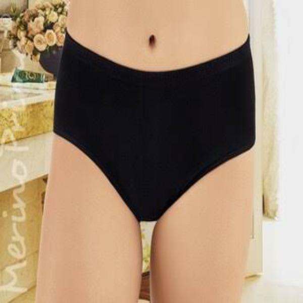 Comfortable Cotton Plain Panties - 1 Pcs Lightweight and Breathable
