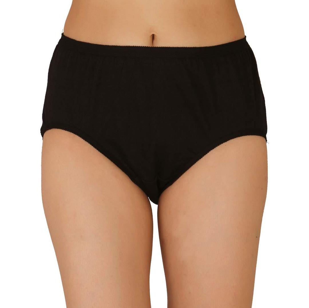 Comfortable Plain Jersey Panties - 1 Pcs Lightweight Undergarment