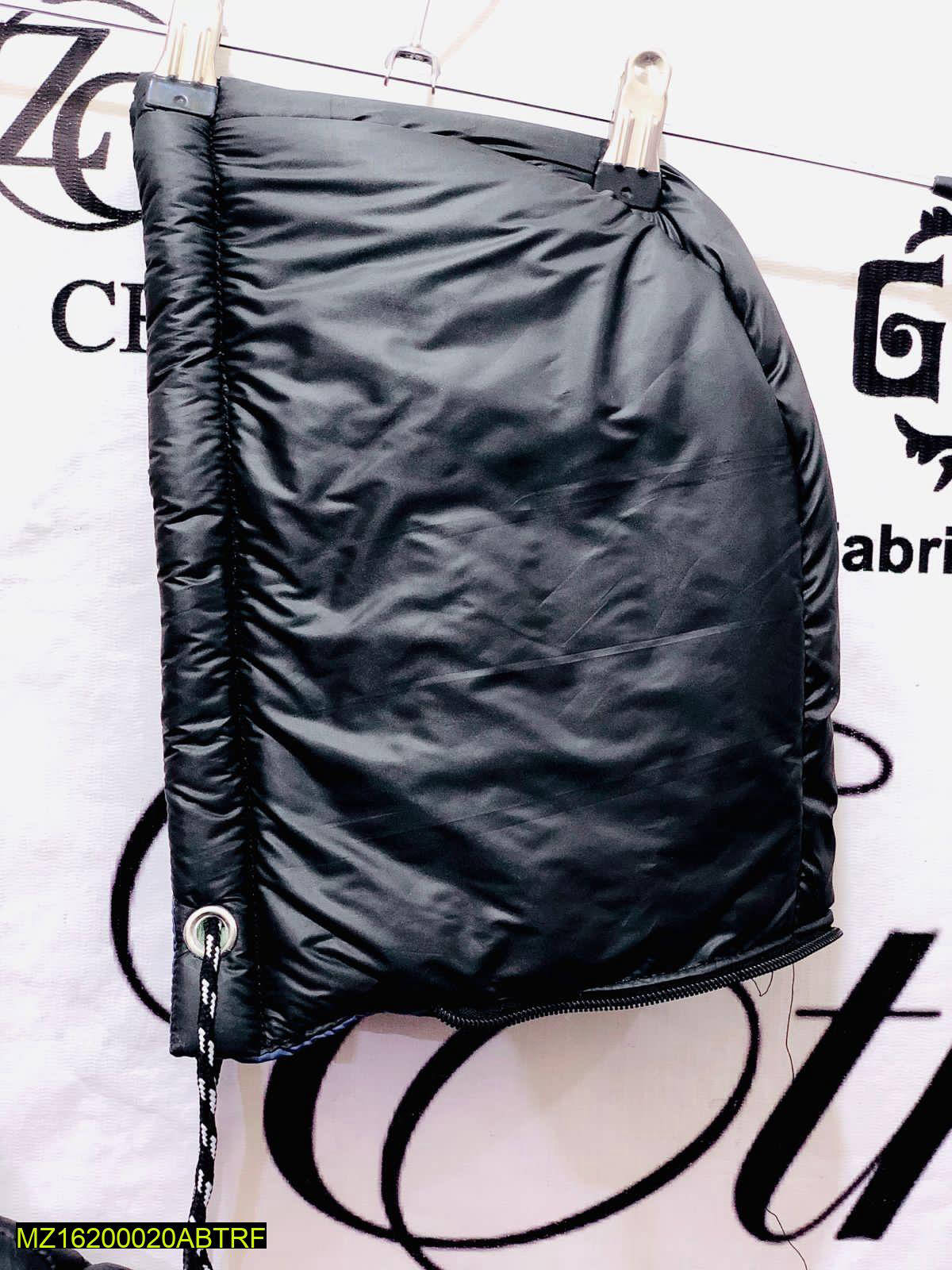 Men Winter Sleeveless Puffer Vest Black M-XL