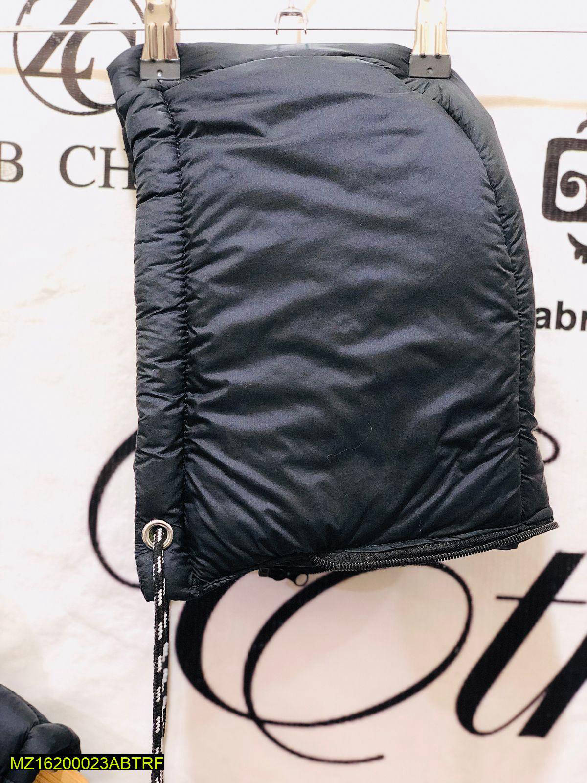 Men Sleeveless Puffer Vest Navy Blue with EA7 Logo