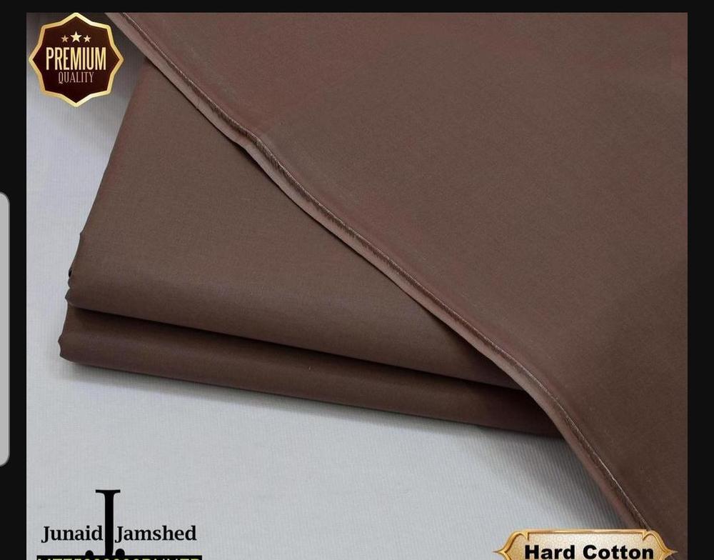 Men’s Unstitched Cotton Plain Suit