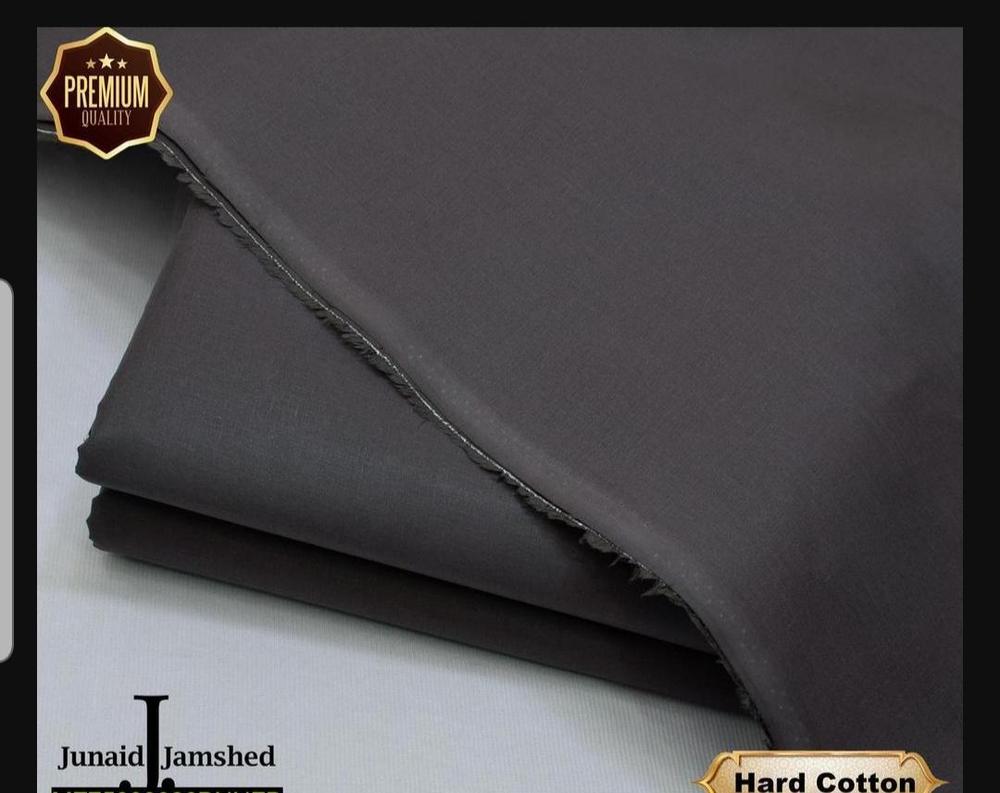 Men's Hard Cotton Plain Suit Eid Wedding Formal