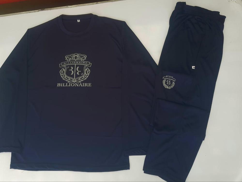 Men's Micro Interlock Printed Track Suit