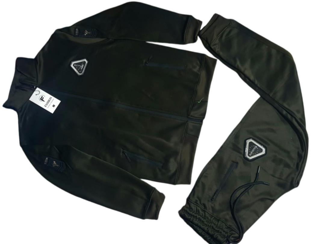 Dark Green Dri Fit Track Suit for Men M L XL