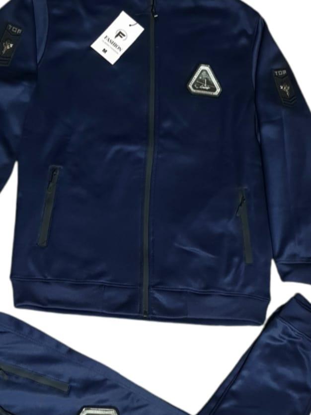 Navy Blue Dri Fit Track Suit for Men M L XL