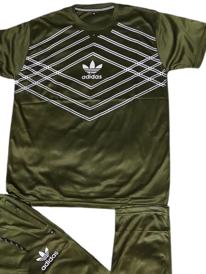 Green Adidas Track Suit for Men Medium to XL