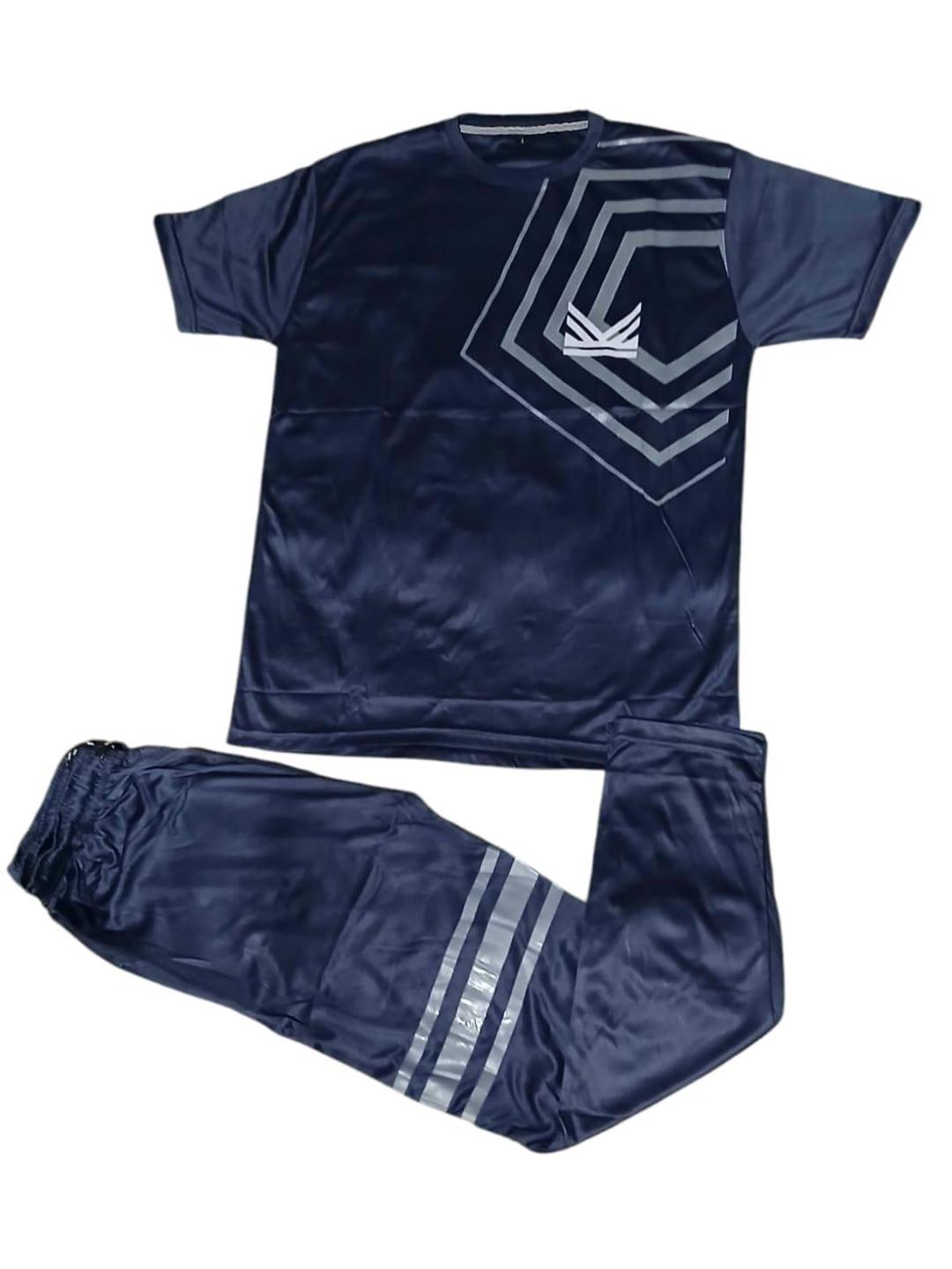 2 Pcs Men's Micro Interlock Printed Track Suit