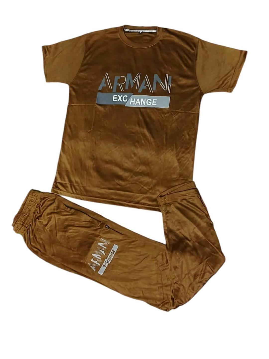 2 Pcs Men's Micro Interlock Printed Track Suit