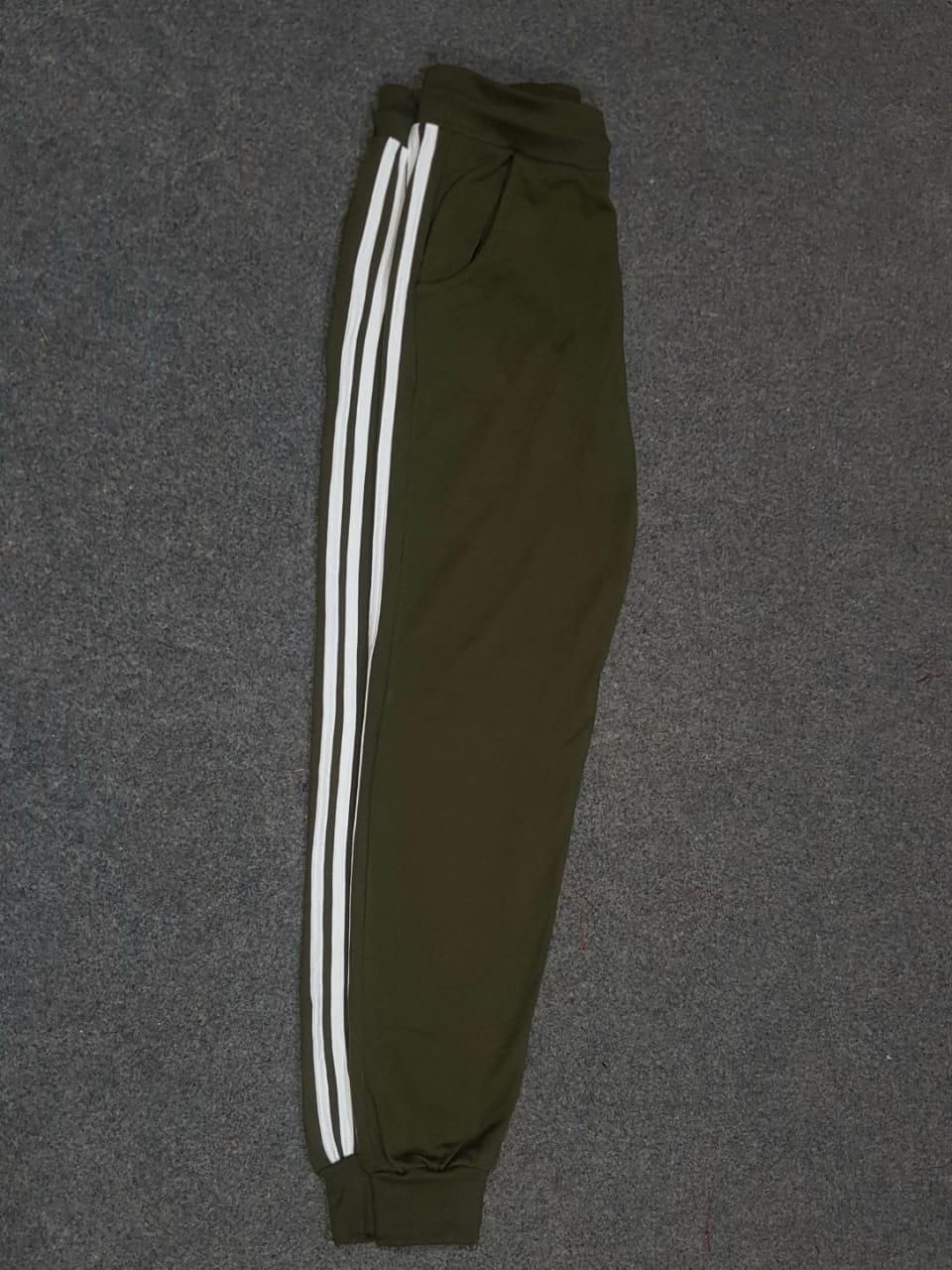 1 Pc Men's Terry Cotton Plain Trouser