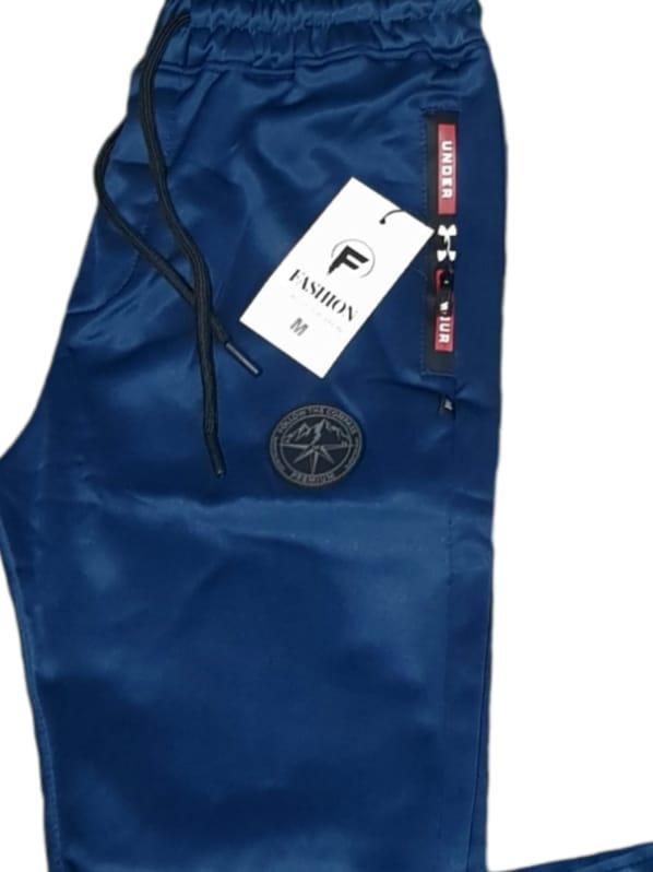 Men's Blue Polyester Trouser Medium to XL