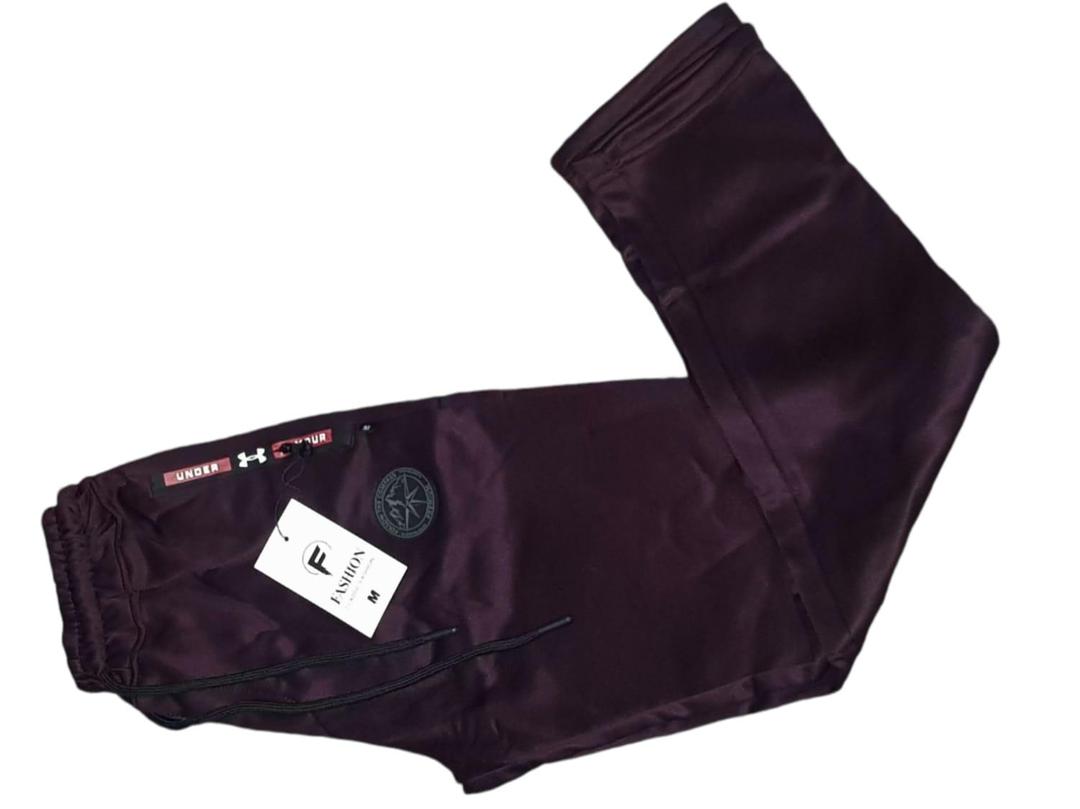 Men Purple Polyester Trouser 38" Medium to XL