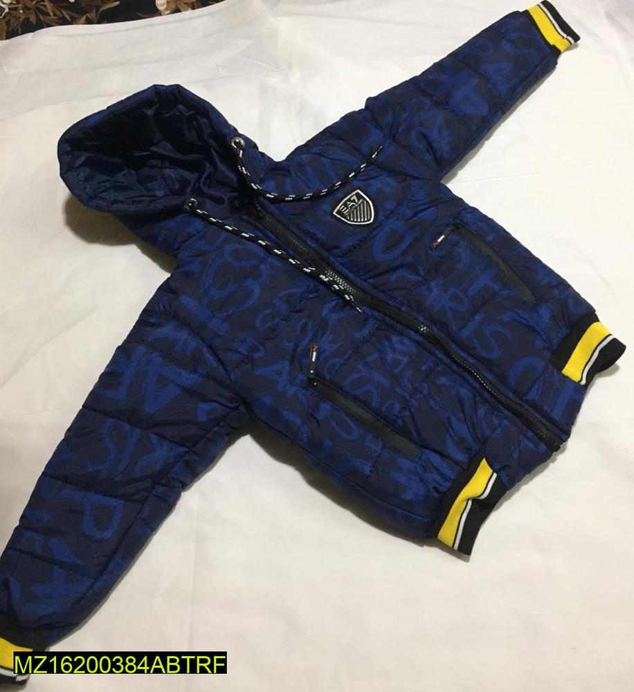 1 Pc Boy's Stitched Polyester Puffer Jacket
