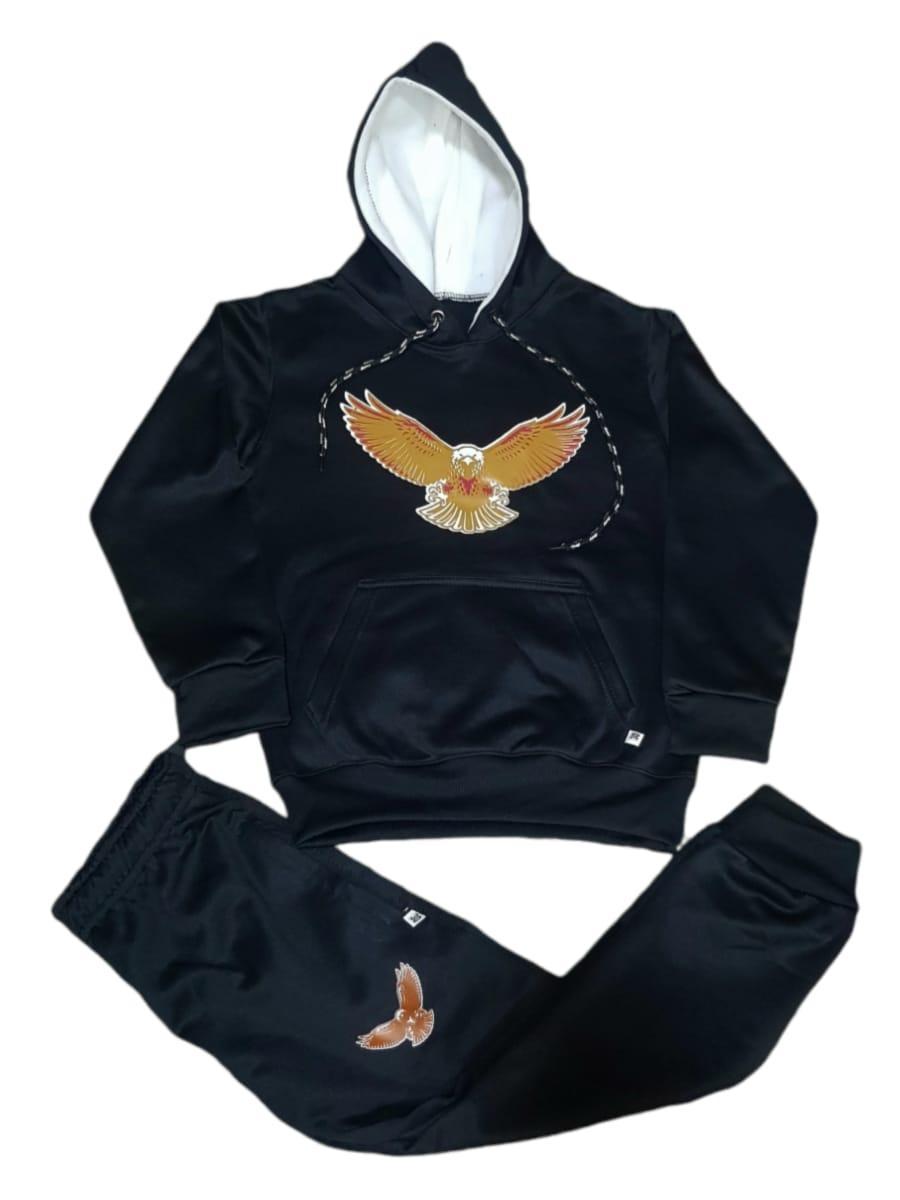 Unisex Fleece Shirt and Trouser Suit - 2 Pcs Set for Ages 5-14