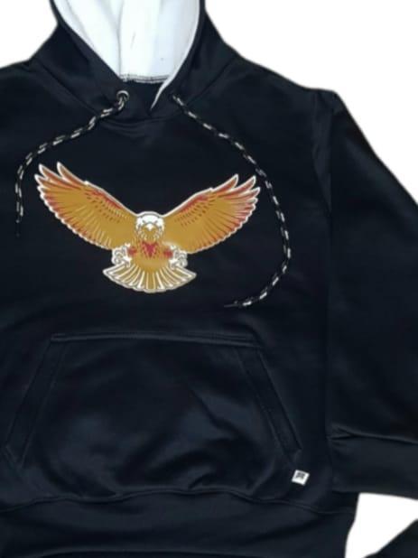 Unisex Fleece Shirt & Trouser Set Black 5-14 Years