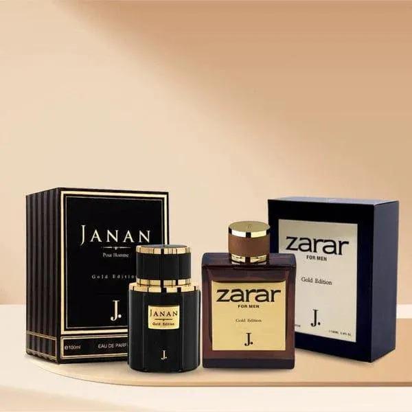 Pack of 2 Perfume ( Janan & Zarar Gold ) Long Lasting Fragrance