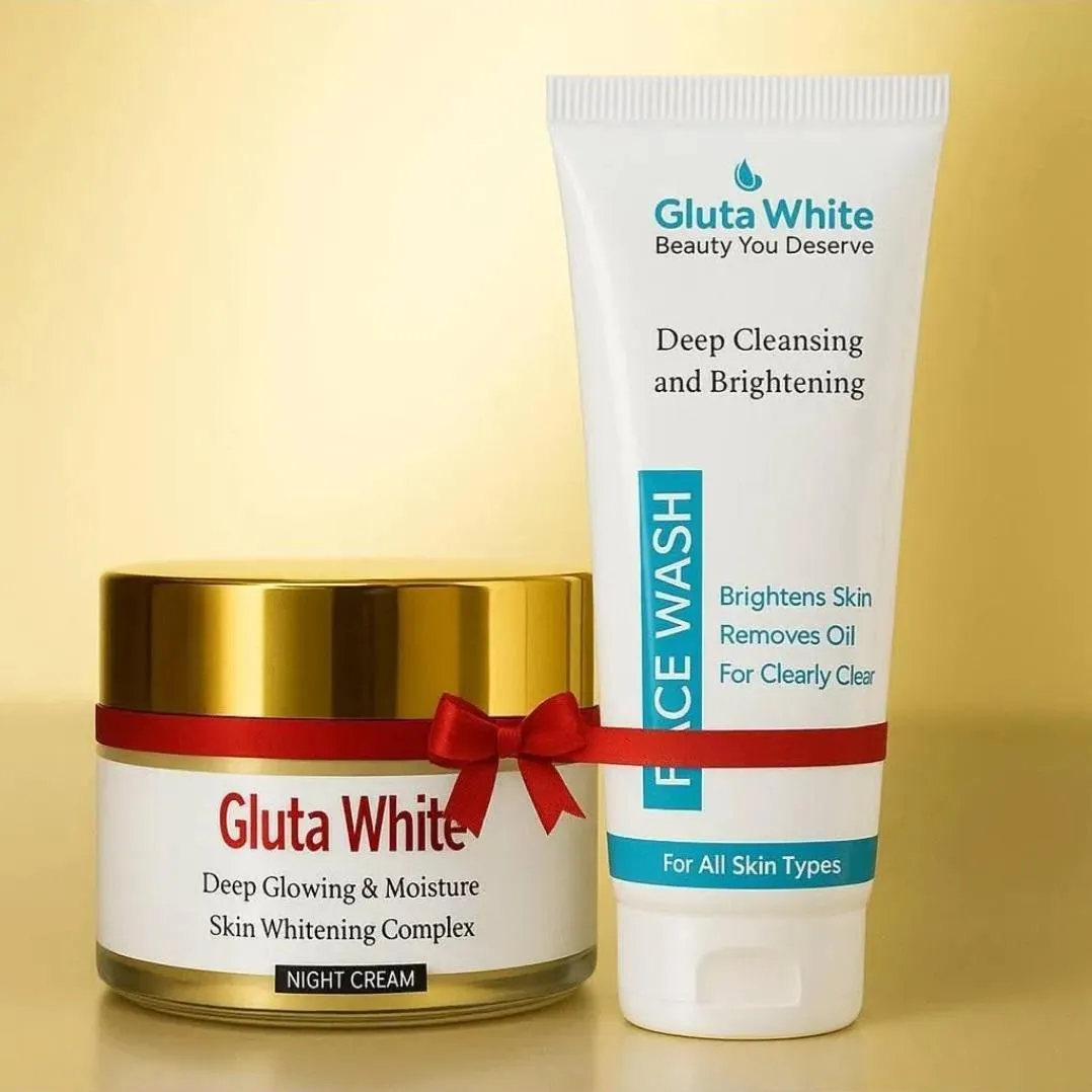 2 in 1 Skincare Bundle - Face Wash & Cream Pack of 2