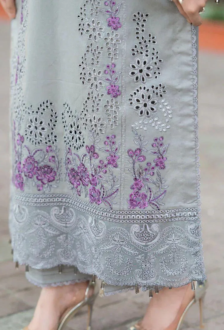 3 Pcs Women's Unstitched Embroidered Suit view 3