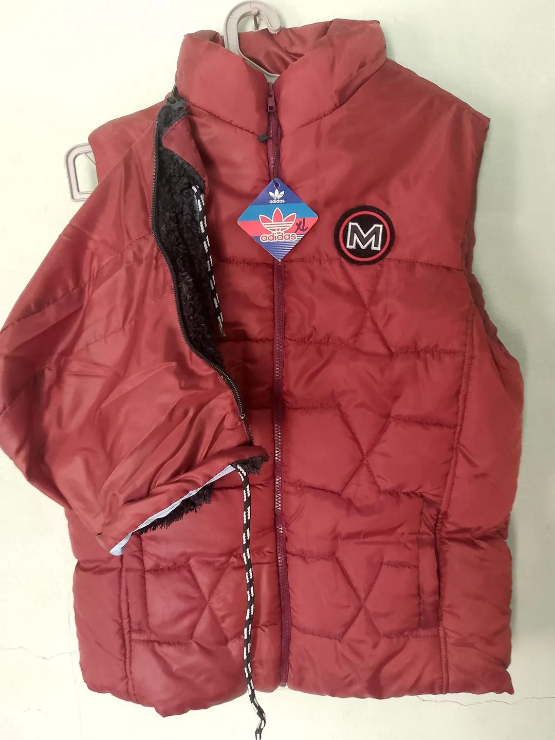 1 Pc Men's Parachute Printed Sleeveless Jacket