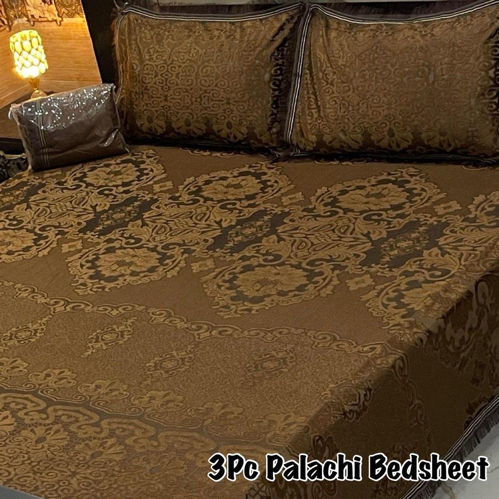 4 Pcs Palachi Embossed Double Bedsheet