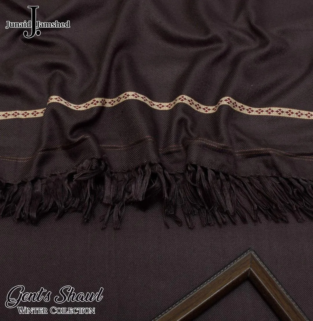 1 Pc Men's Wool Printed Shawl