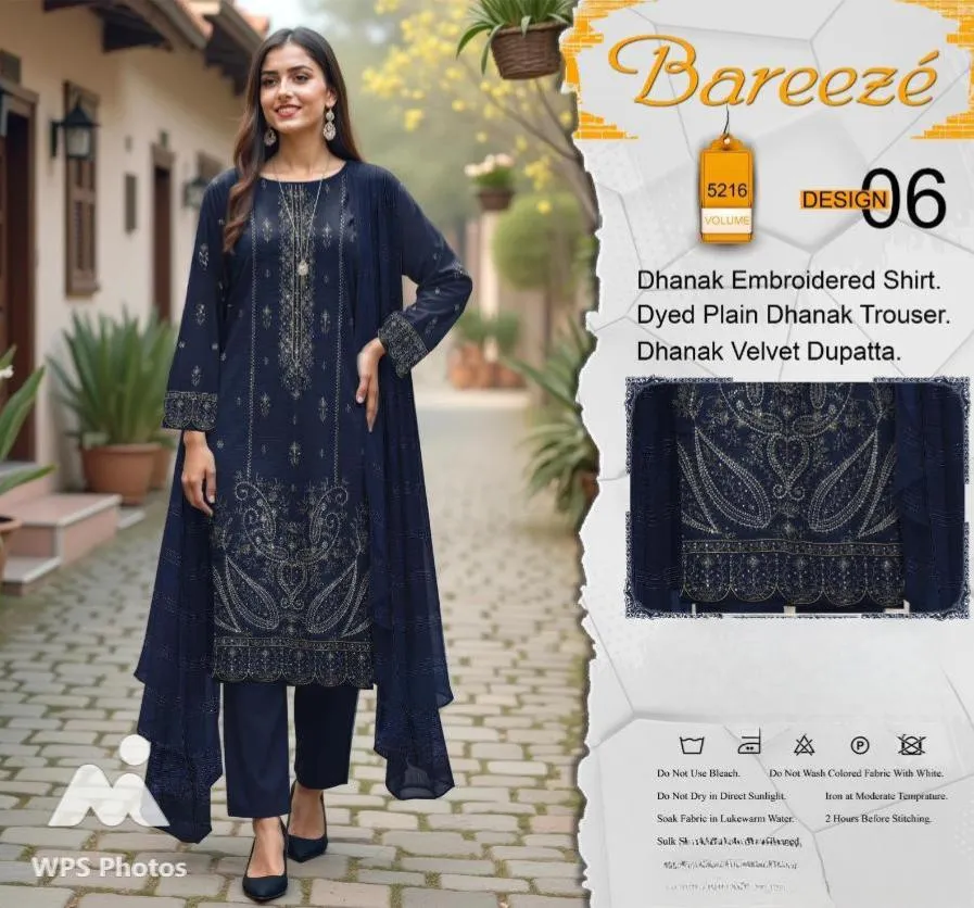 3 Pcs Women's Unstitched Embroidered Suit