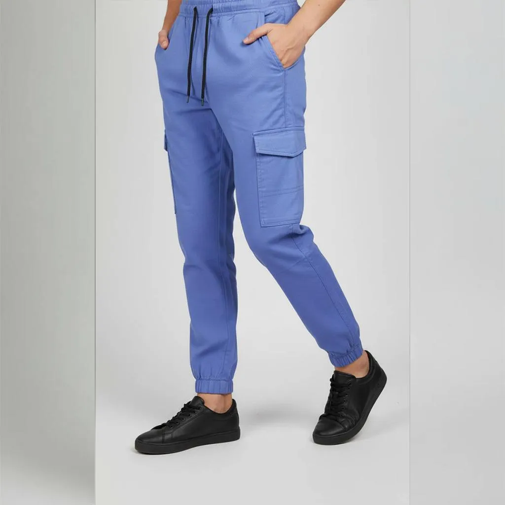 1 Pc Men's Cotton Plain Trouser