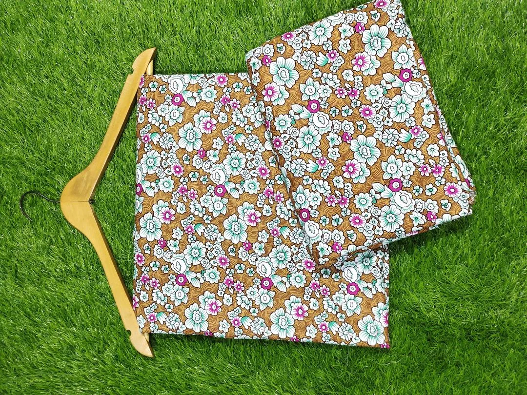 2 Pcs Winter Stuff Women's Unstitched Digital Print Suit