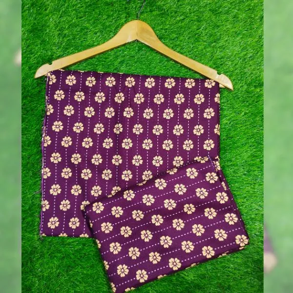 2 Pcs Winter's Stuff Women's Unstitched Digital Print Suit