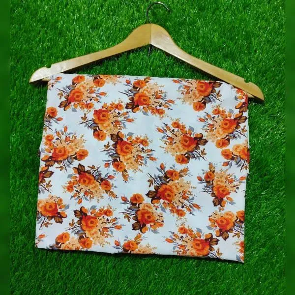 2 Pcs Summer's Special Women's Unstitched Digital Print Suit