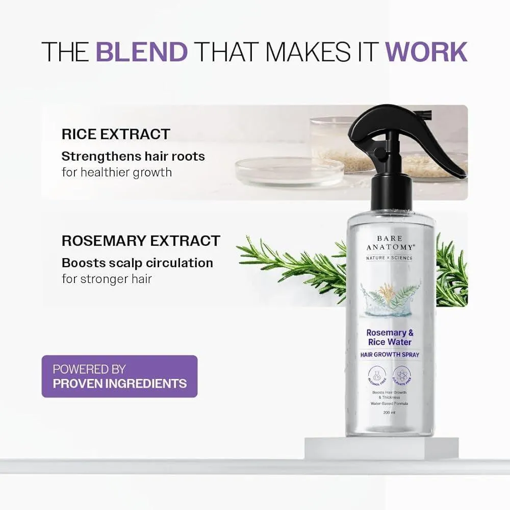 Hair Growth Hair Oil Rosemary Water 