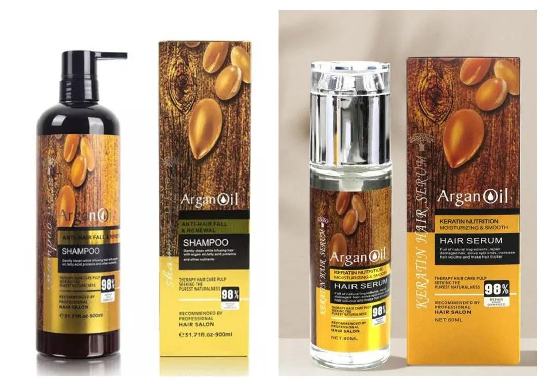 Revitalize Your Hair with 2 in 1 Shampoo and Oil Bundle - Pack of 2