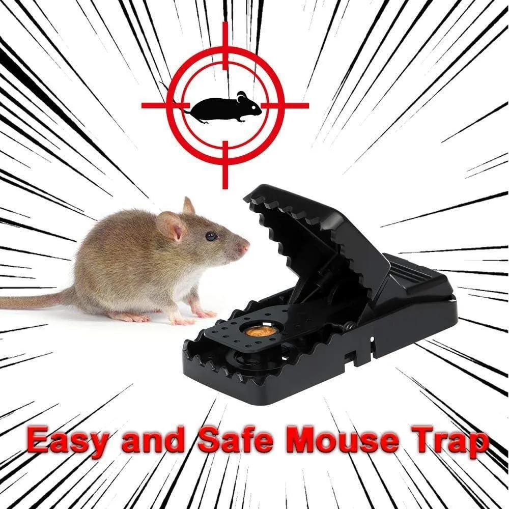 1PC Heavy Duty Rat Trap Mouse Trap Mice Catcher High Quality Plastic Reusable