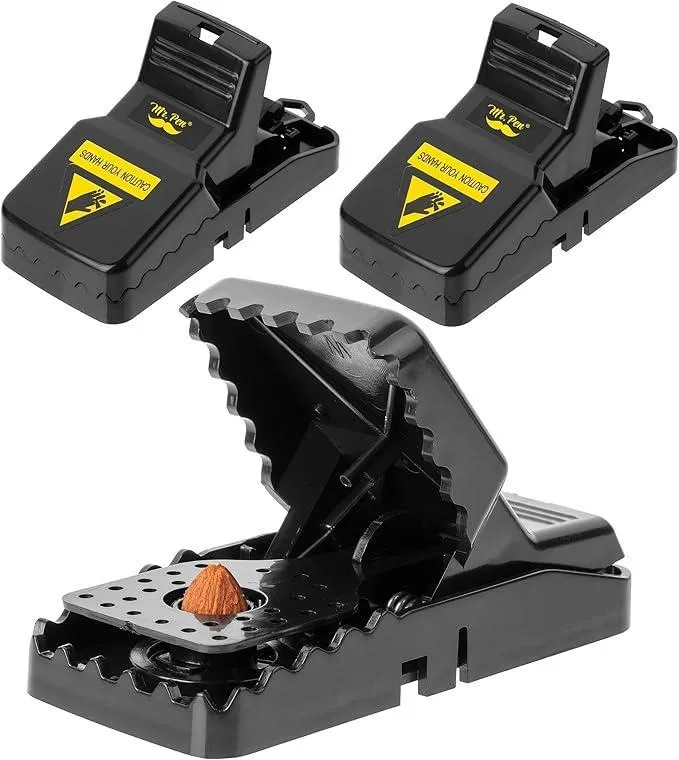 2PC Heavy Duty Rat Trap Mouse Trap Mice Catcher High Quality Plastic Reusable