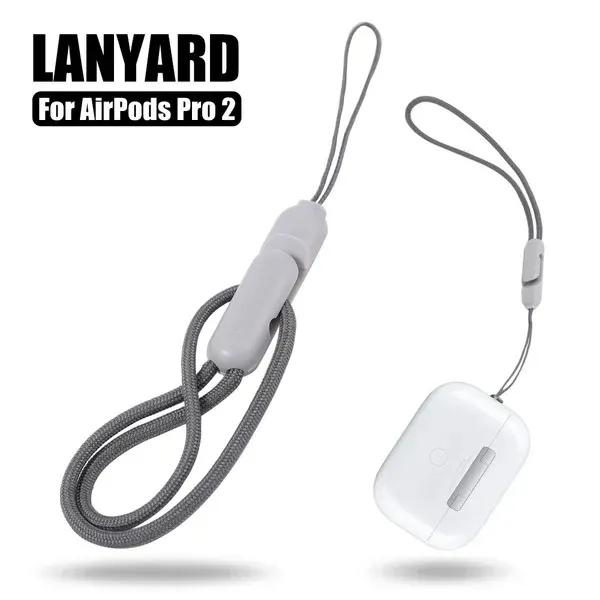 White AirPods Pro 2nd Gen with ANC & 24hr Battery