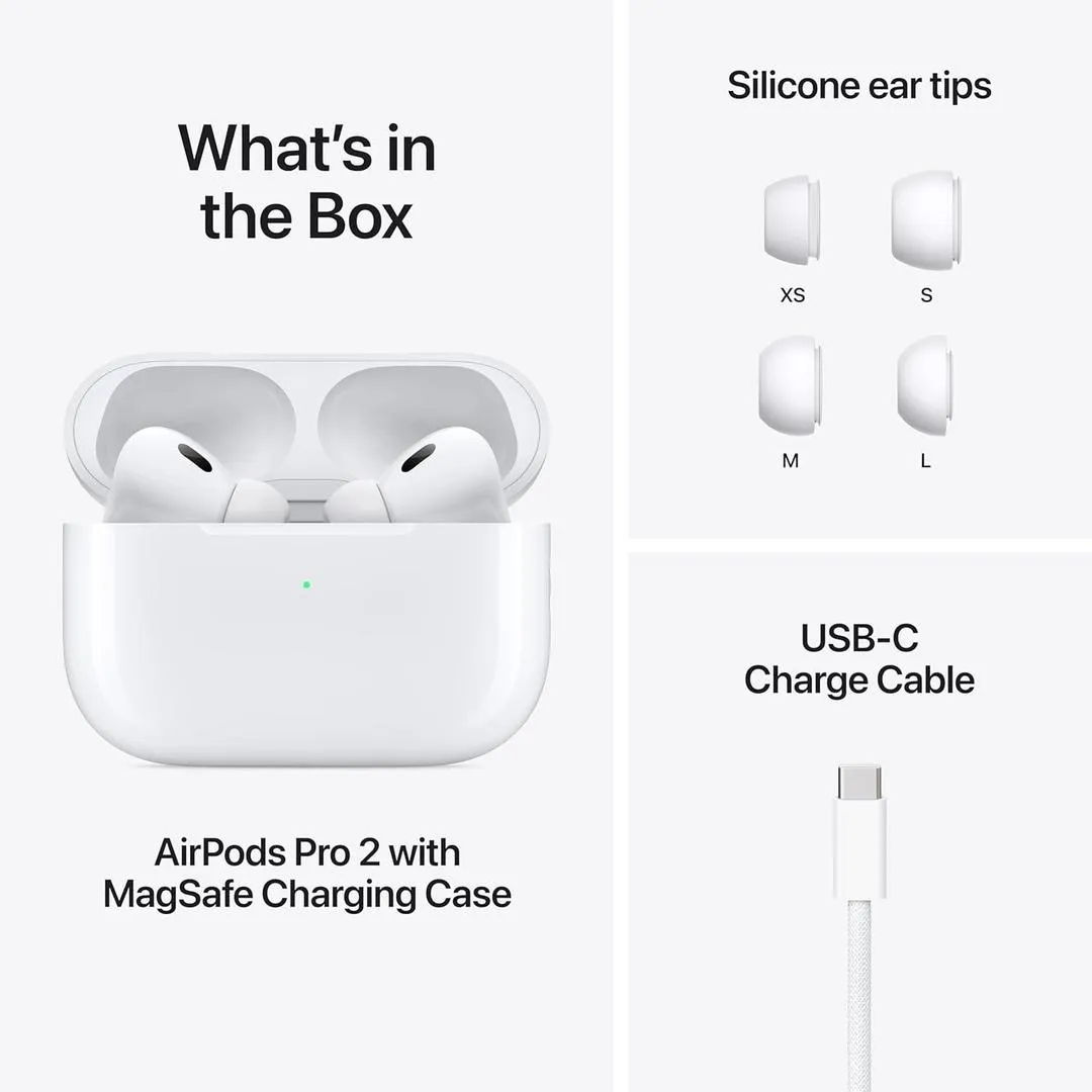 Apple AirPods Pro 2nd Gen ANC White
