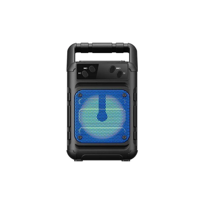 Portable Bluetooth Speaker 3" Black FM USB SD