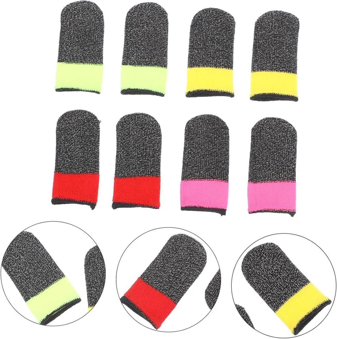 Gaming Thumb Gloves Black 2-Color Fast Touch Anti-Slip