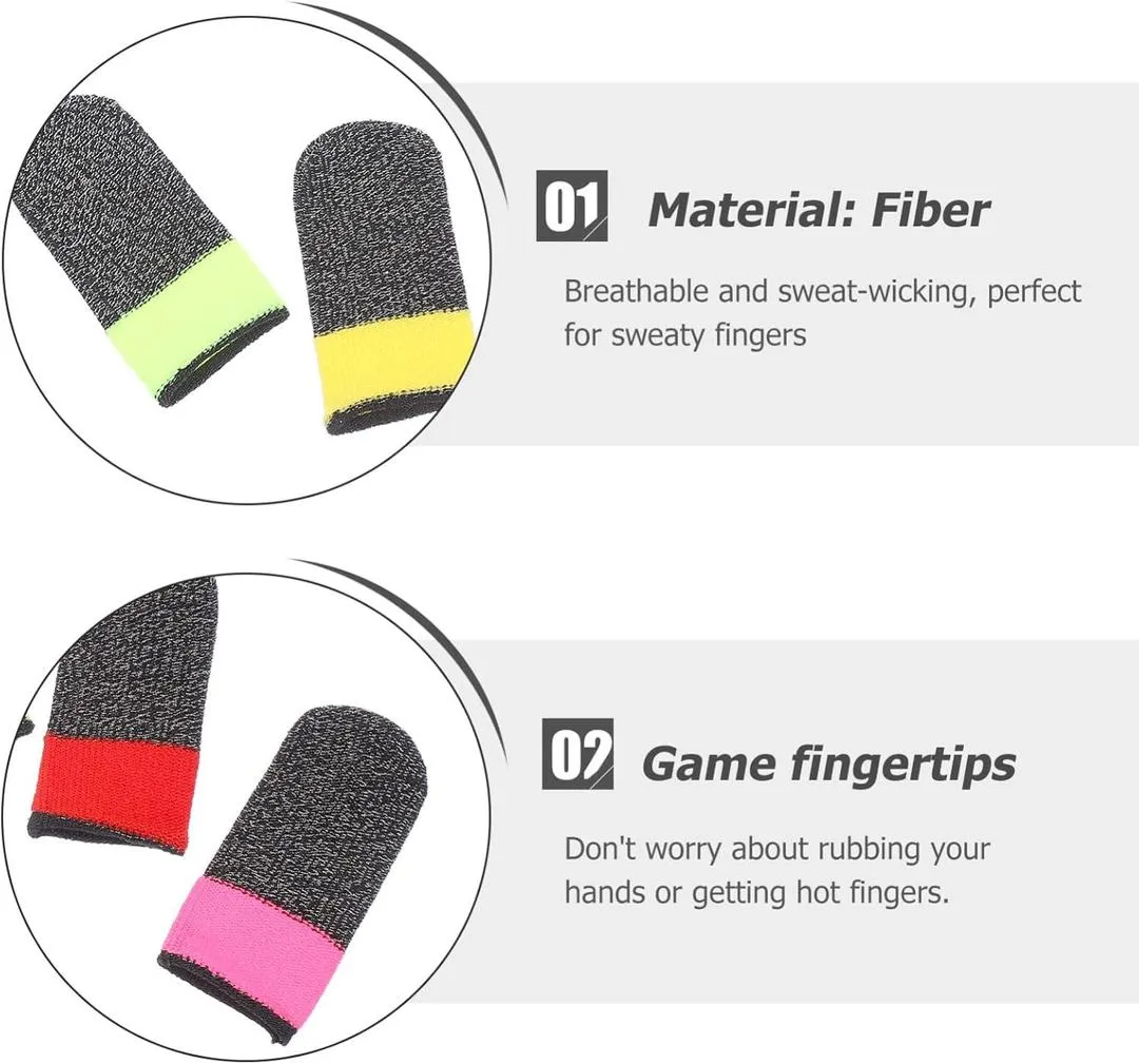 Gaming Thumb Sleeves Pack of 5 Free 1