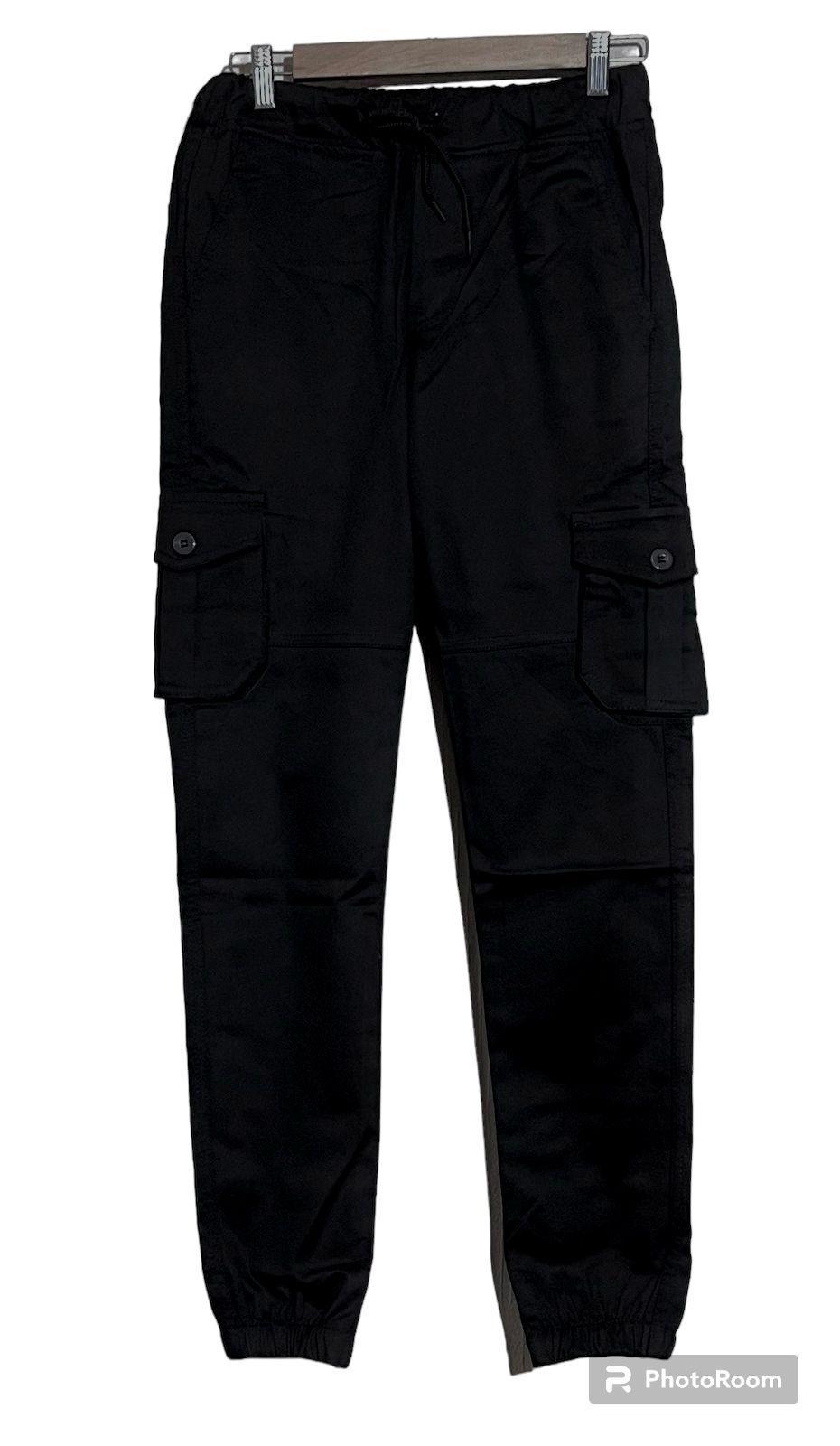 1 Pc Men's Cotton Plain Cargo Pants