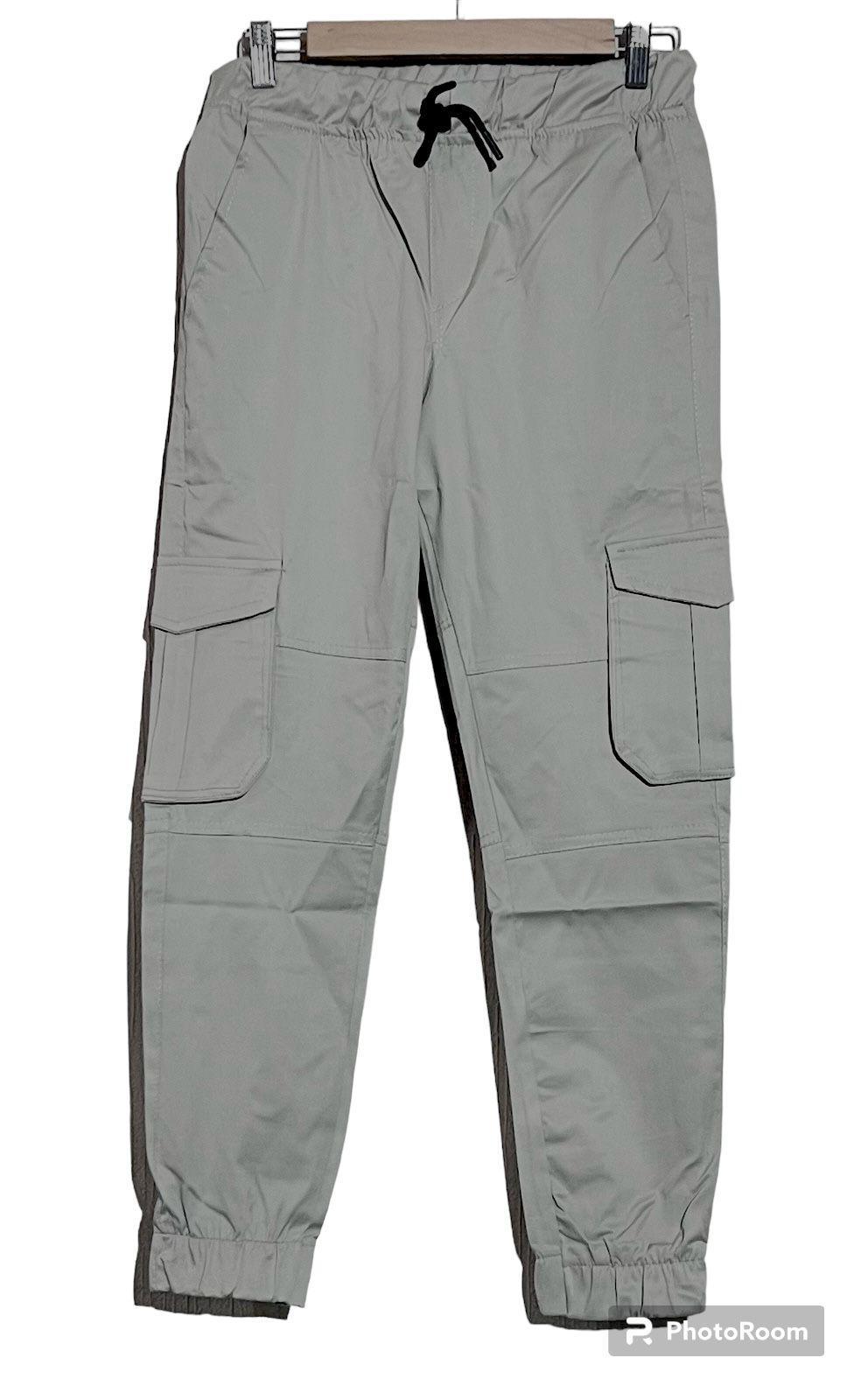 1 Pc Men's Cotton Plain Cargo Pants