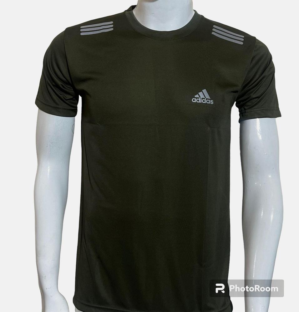 1 Pc Polyester Plain T-Shirt 