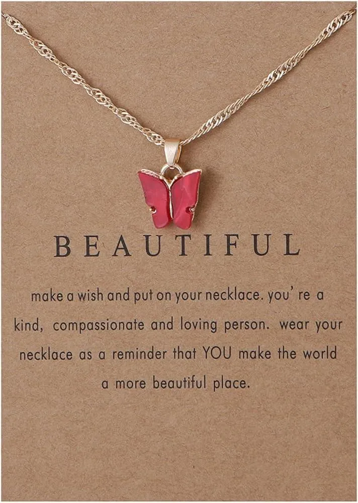 Butterfly Design Necklace